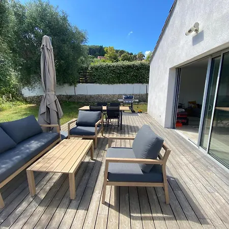 Aux Oliviers, Climatisation, Piscine Et Barbecue Prázdninový dům Vallauris