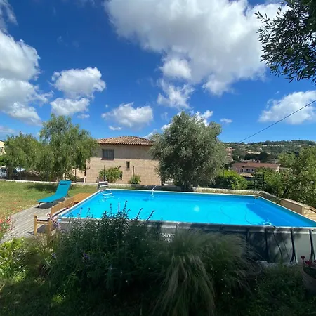 Aux Oliviers, Climatisation, Piscine Et Barbecue *