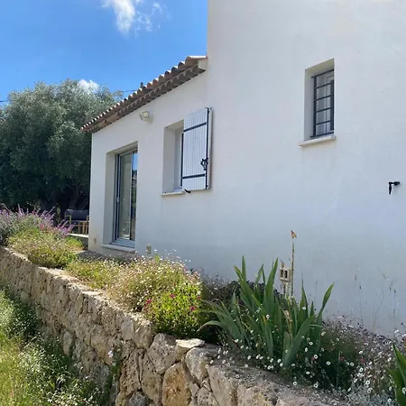 Holiday home Aux Oliviers, Climatisation, Piscine Et Barbecue Vallauris